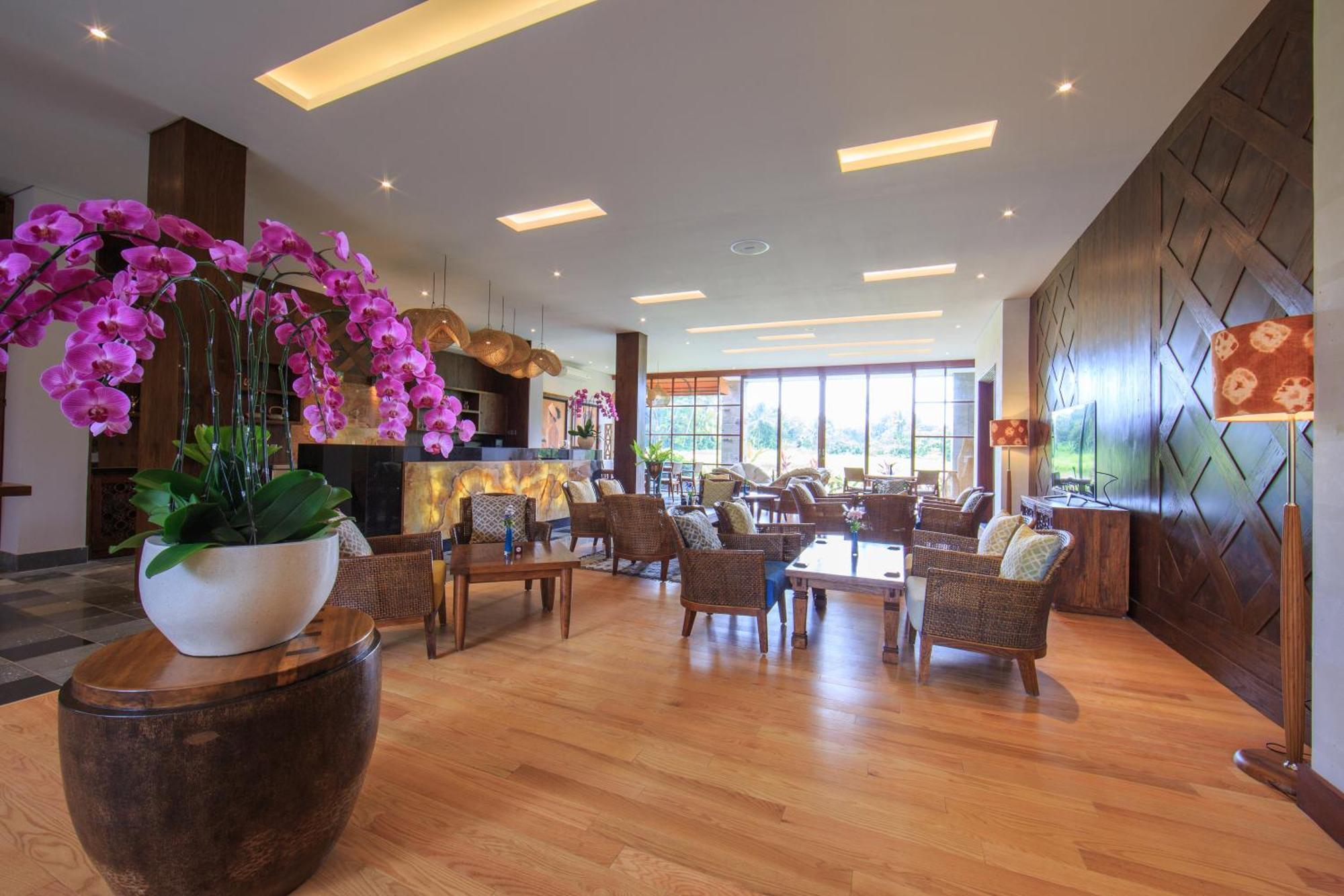 Tejaprana Bisma - CHSE Certified Ubud Exterior foto The interior of the lounge